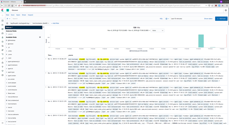 Logs del sistema Ubuntu