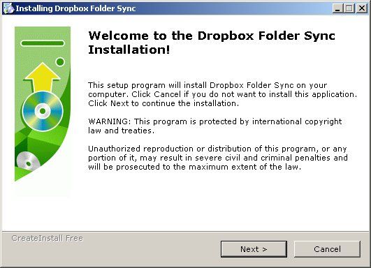 Синхронизация папок с Dropbox через символические ссылки