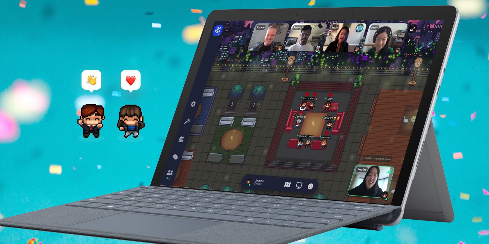 Как организовать пространство и событие в Gather