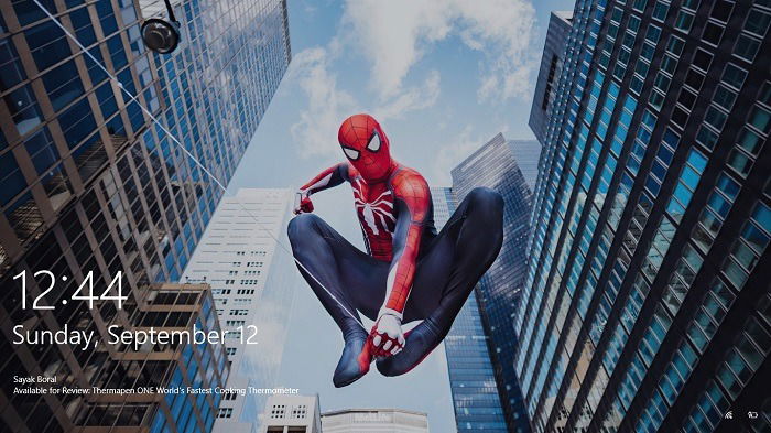 Локскрин Windows: пример захвата клавишей Print Screen