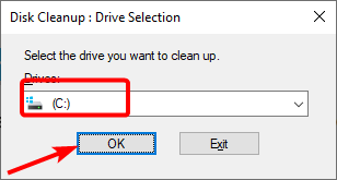 select disk