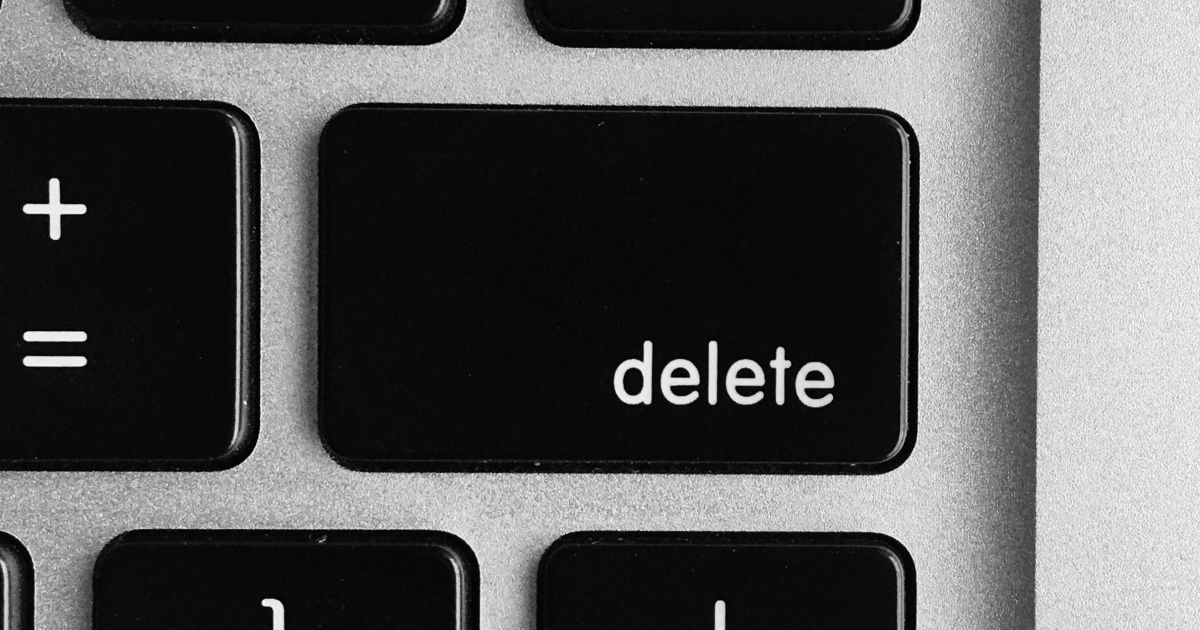 Клавиша Delete на клавиатуре — символ удаления приложений и данных