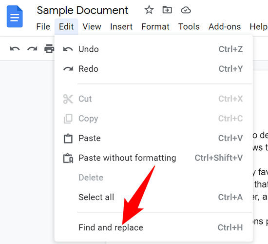 Поиск и замена в Google Docs — быстро и просто