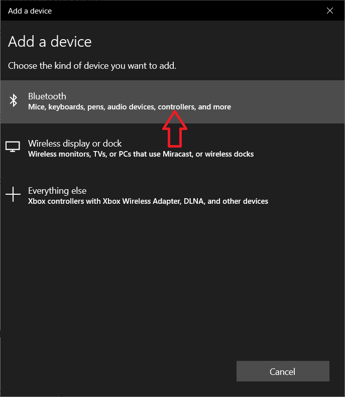 Добавление Bluetooth игрового контроллера