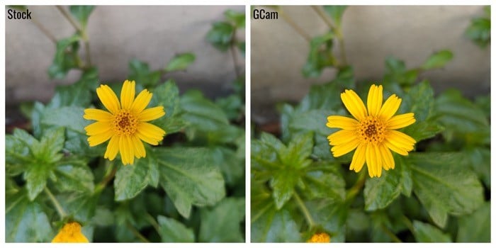 Сравнение стоковой камеры и GCam — кадр 2