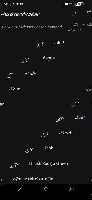 Варианты голосов Google Assistant.