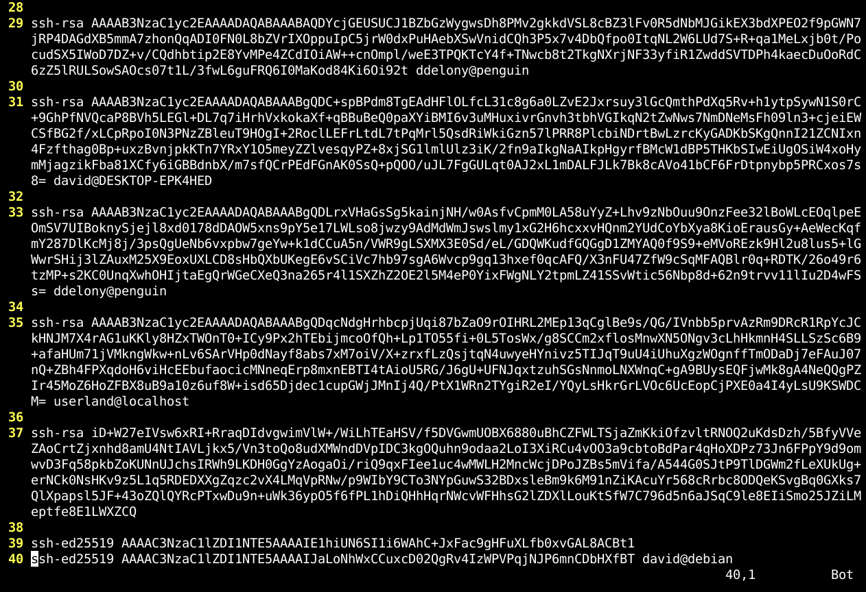 .ssh/authorized_keys на Linux