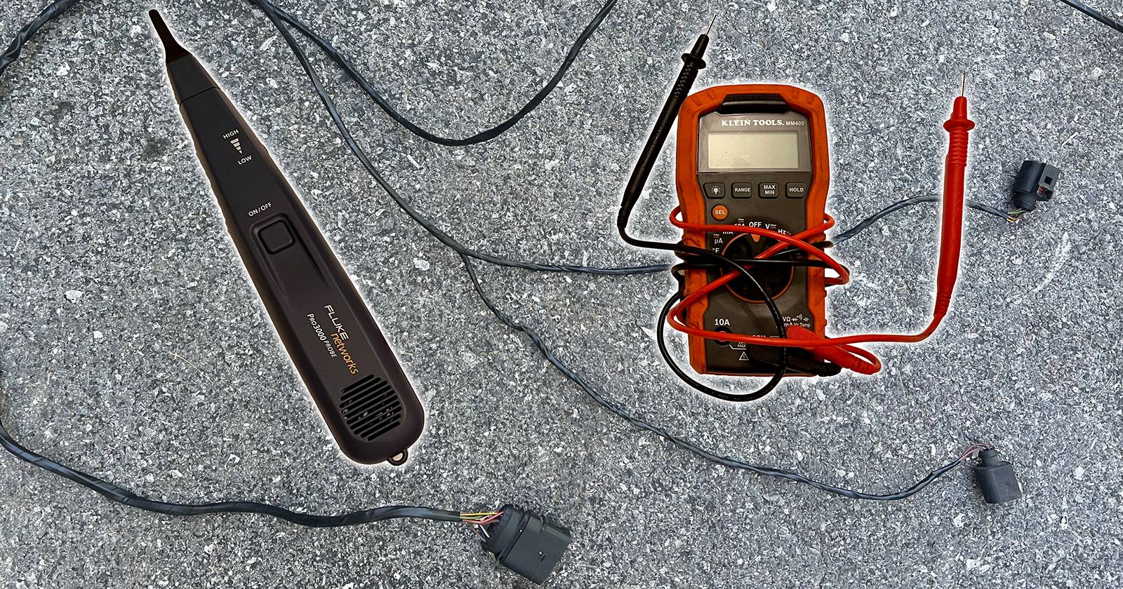 Как найти короткое замыкание в жгуте проводов