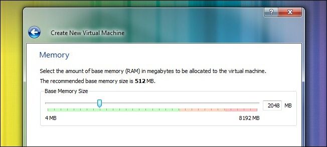 Выбор виртуального жёсткого диска