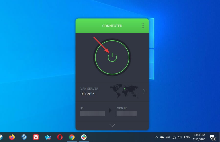 Подключение к VPN‑серверу