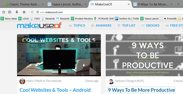 Вернуть старый вид Firefox 29