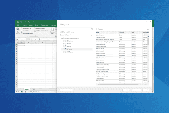 Конвертация .accdb в Excel — как открыть в .xlsx
