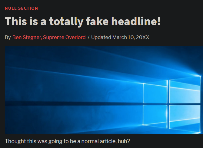 Пример итогового фейкового скриншота