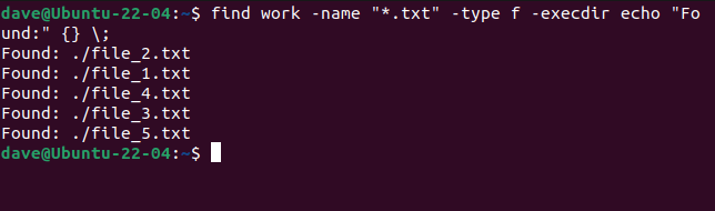 Использование find для рекурсивного поиска файлов
