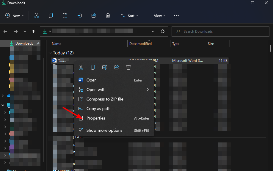 Добавление тегов к файлам в Windows 11