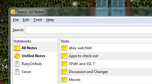 Заметки Tomboy синхронизируются и отображаются в приложении