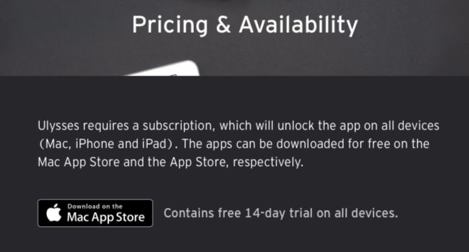 Обзор цен Ulysses