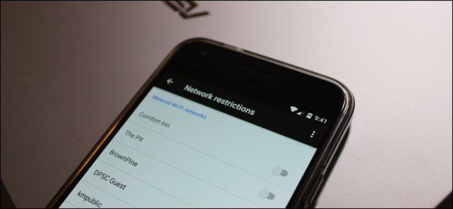 Ограничение фоновых данных по Wi‑Fi в Android