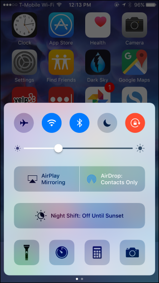 Подключение iPhone к LonelyScreen и окно зеркалирования на ПК