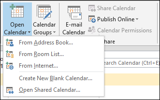 Создание и добавление дополнительных календарей из разных источников