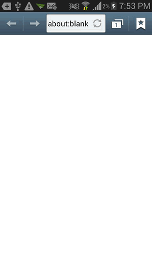 Нажмите на значок окон в стандартном браузере, он показывает количество вкладок.