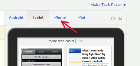 Превью издания на iPhone для проверки макета и ориентации