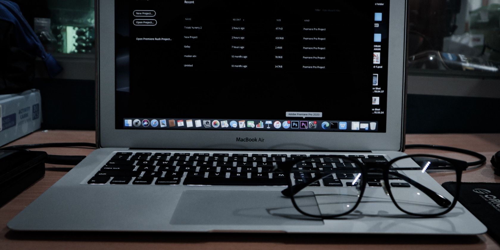 Импорт последовательности изображений в Premiere Pro