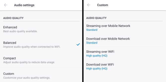 Deezer: настройки качества и поддержка Sonos