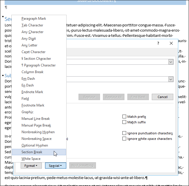 03_clicking_section_break