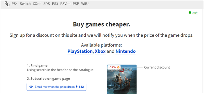 Платформа PSPrices для отслеживания цен
