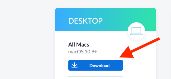 Нажмите кнопку загрузки на сайте Duet