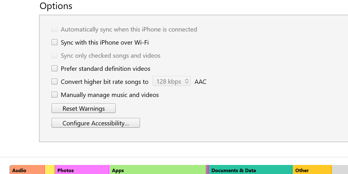 sync ipod over wi-fi