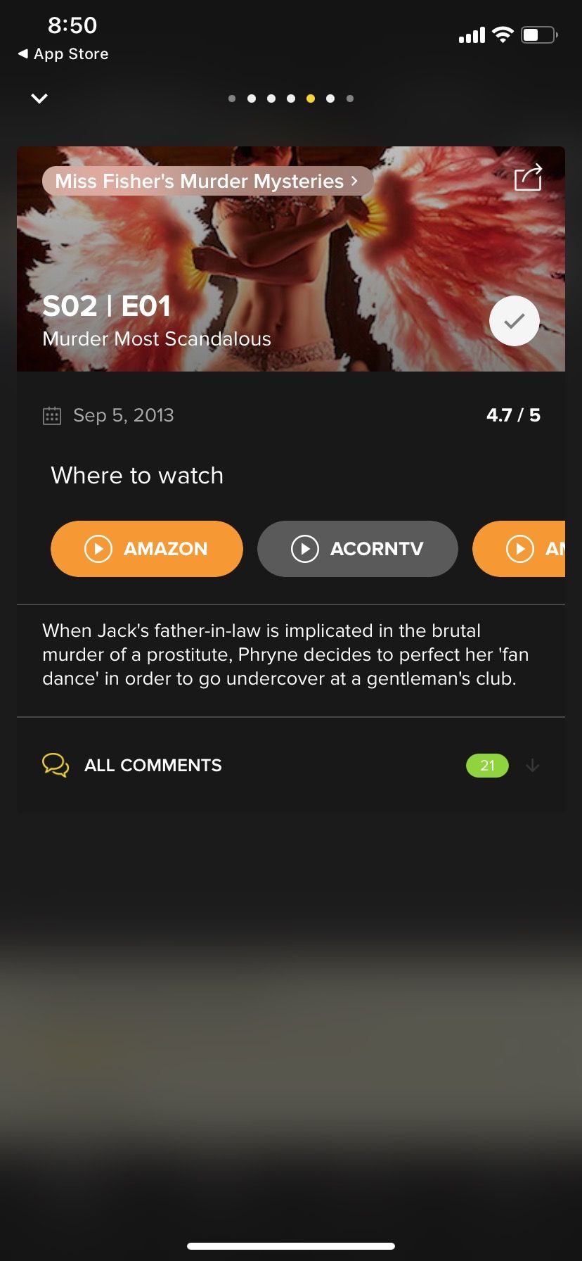 TV Time — результат поиска