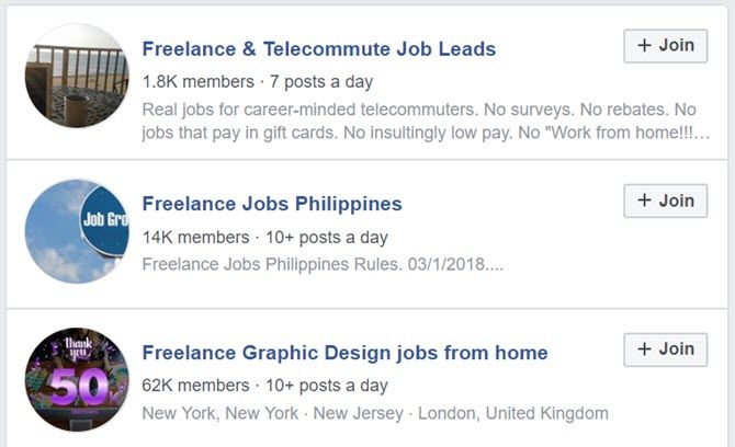 Группы по интересам Facebook