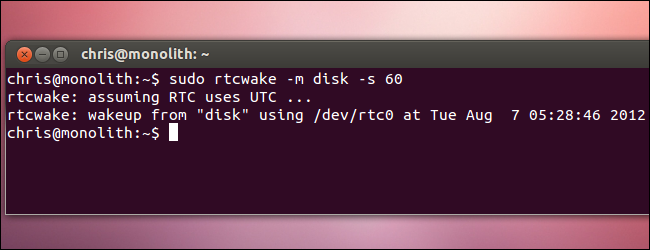 Автопробуждение Linux: rtcwake и советы