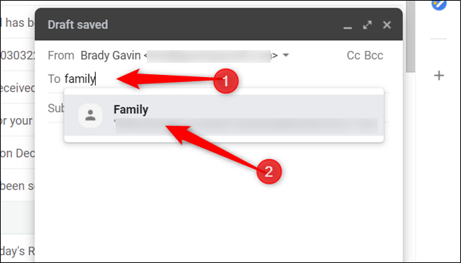 Начните вводить имя метки и кликните по подсказке, когда она появится под полем.