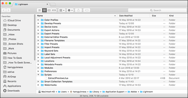 Добавление скрипта в папку Scripts