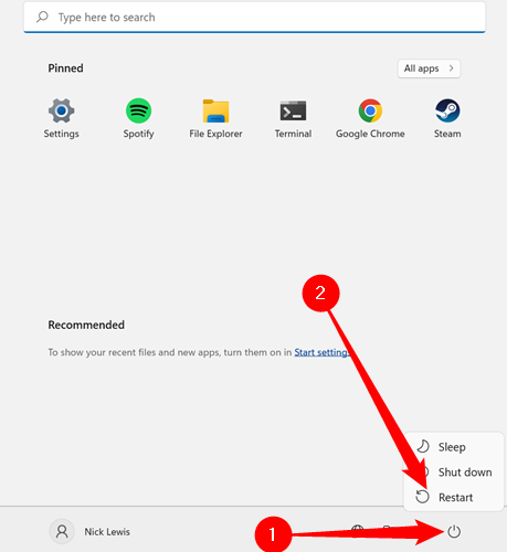 Нажмите кнопку 