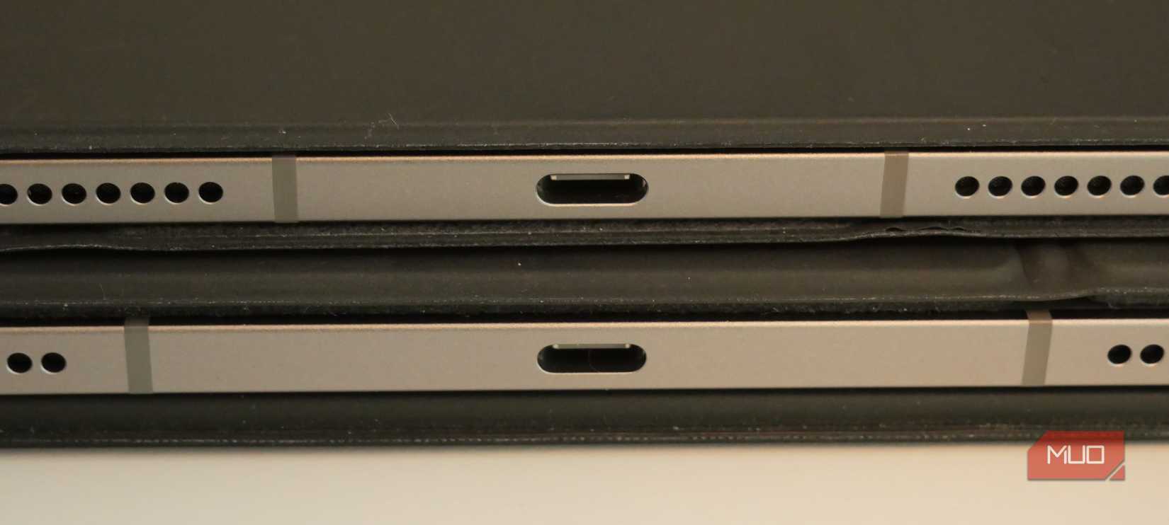 Порт Thunderbolt на iPad Pro