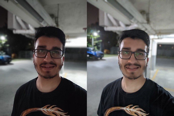 Сравнительный кадр: портрет, сток vs GCam