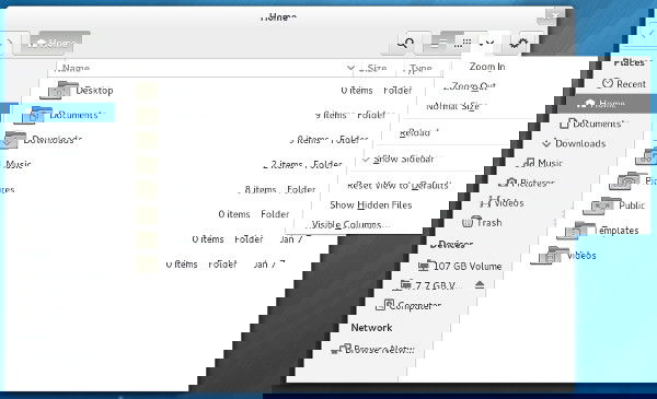 Опции режима просмотра