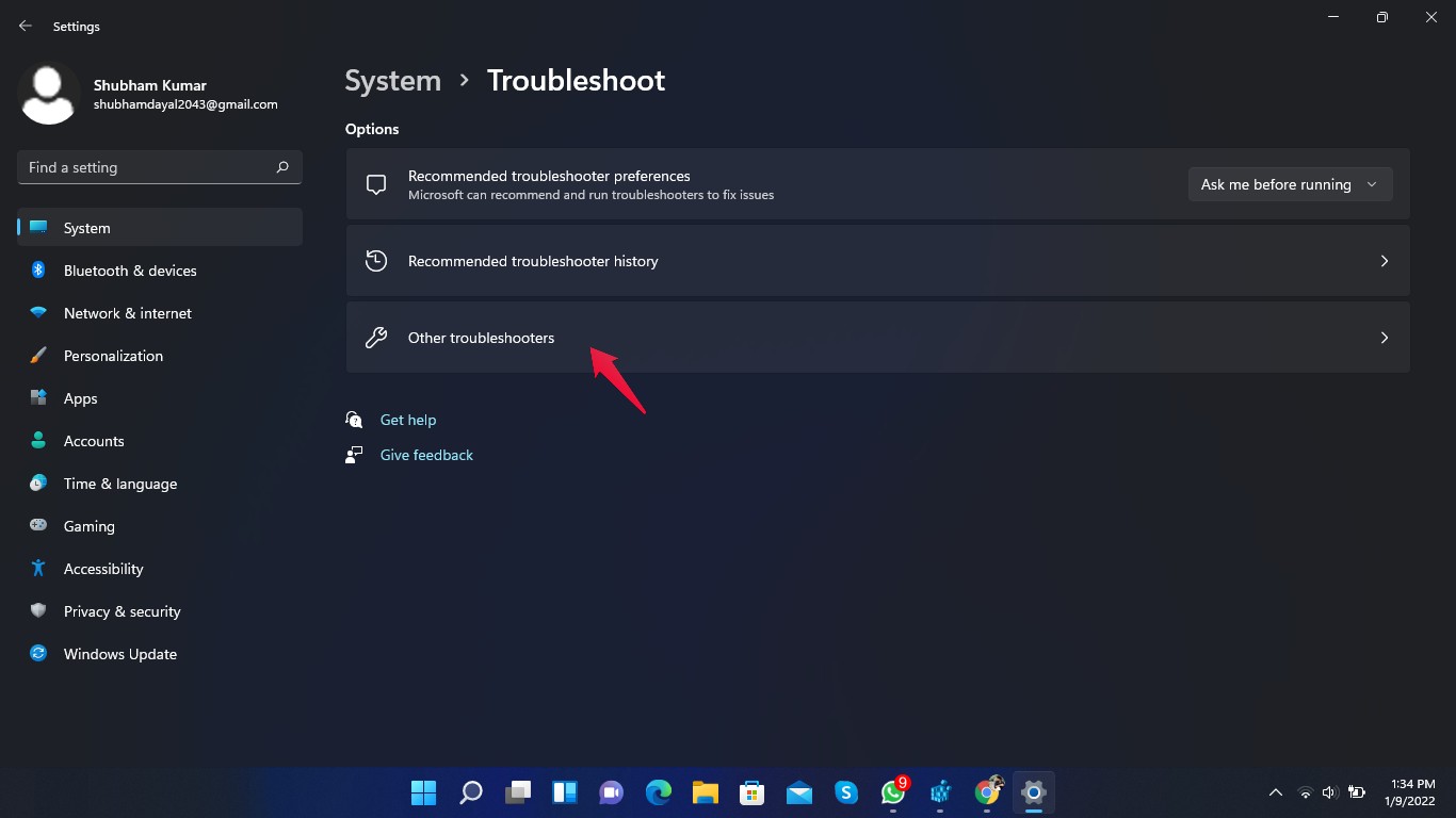 Altri strumenti risoluzione problemi