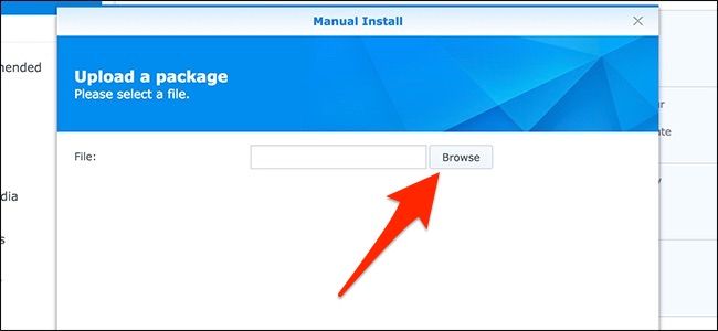 Диалог выбора .SPK файла на компьютере