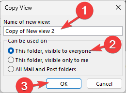 OUTLOOK_ save the copy