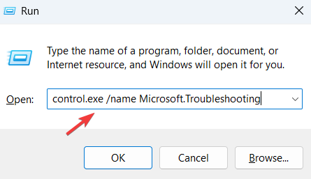 Запуск средств устранения неполадок
