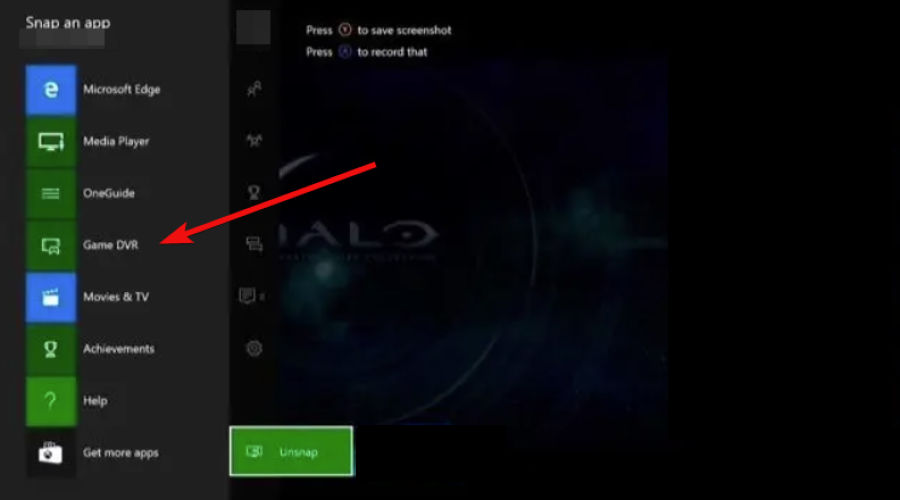 Интерфейс Xbox — Game DVR и захват клипов