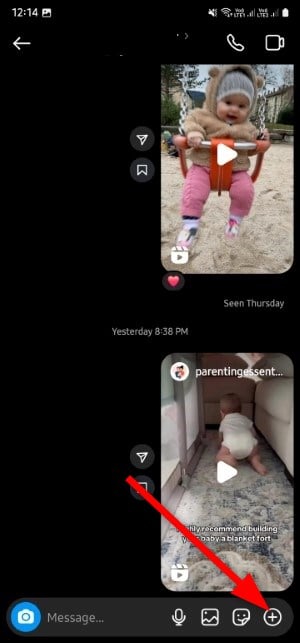 Живая локация и никнеймы в Instagram DMs