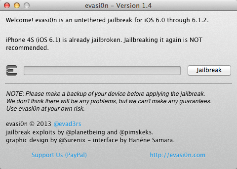 Изображение: Cydia после успешного джейлбрейка
