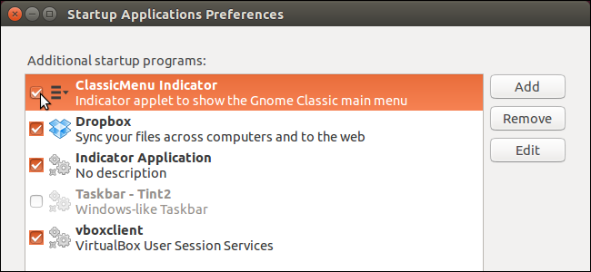 Автозагрузка приложений в Ubuntu 14.04
