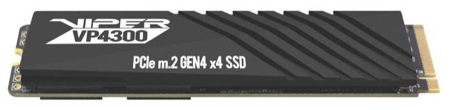 Накопитель Viper VP4300 PCIe M.2 Gen4 x4 NVMe